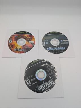 Batman Game Bundle Xbox Original Games Tested! Dark Tomorrow, Vengeance, Rize